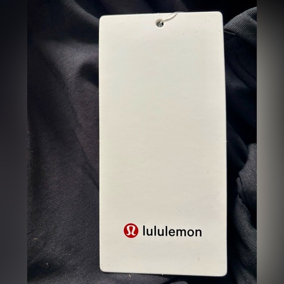 NWT Lululemon Black Wrap Dress Size 2 | Flattering Stretch Fit - Picture 4 of 6